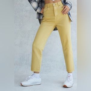 Mustard Yellow Straight/Wide Leg Pants